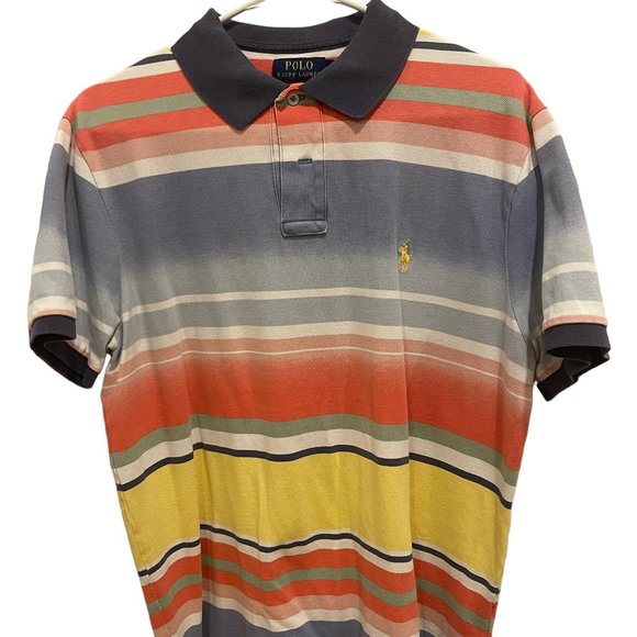 Polo Ralph Lauren Other - Polo Ralph Lauren Custom Slim Shirt Rainbow - Large - Like New Condition